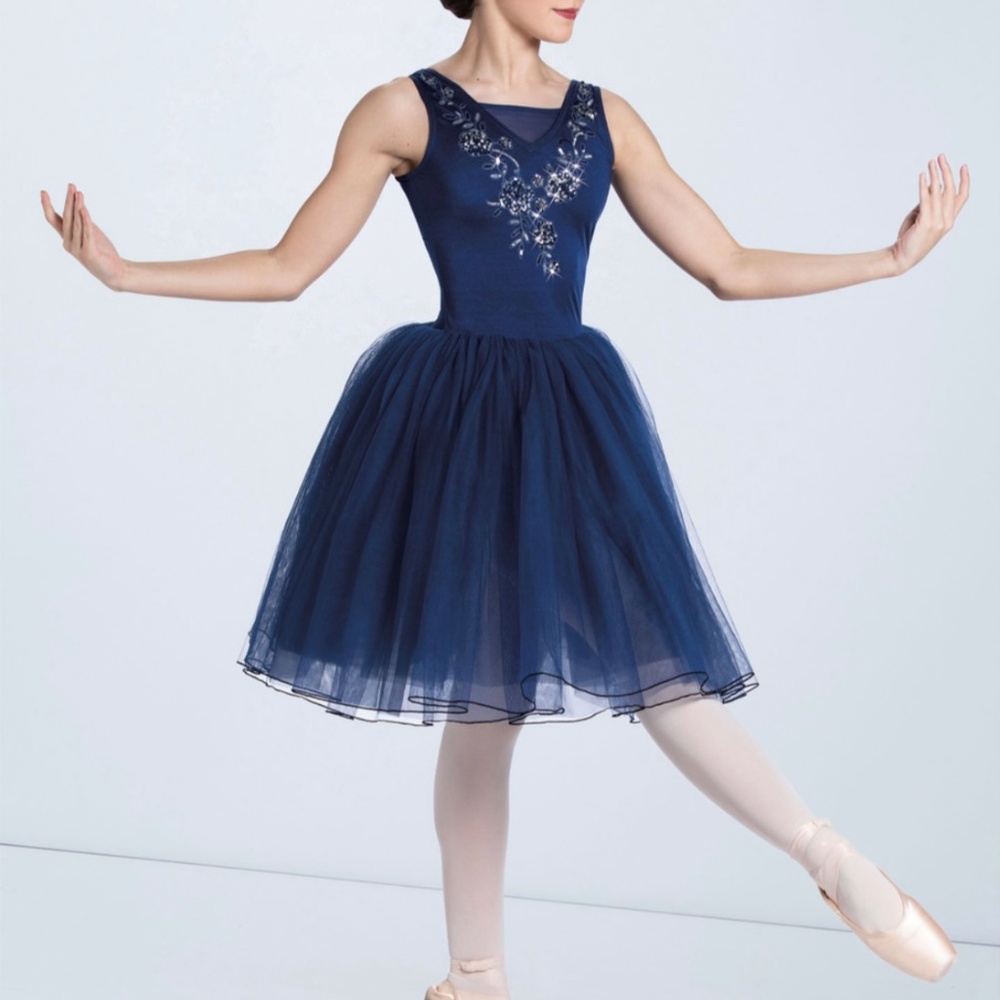 Navy blue Weissman MC Ballet Costume The Well-Tempered Clavier
